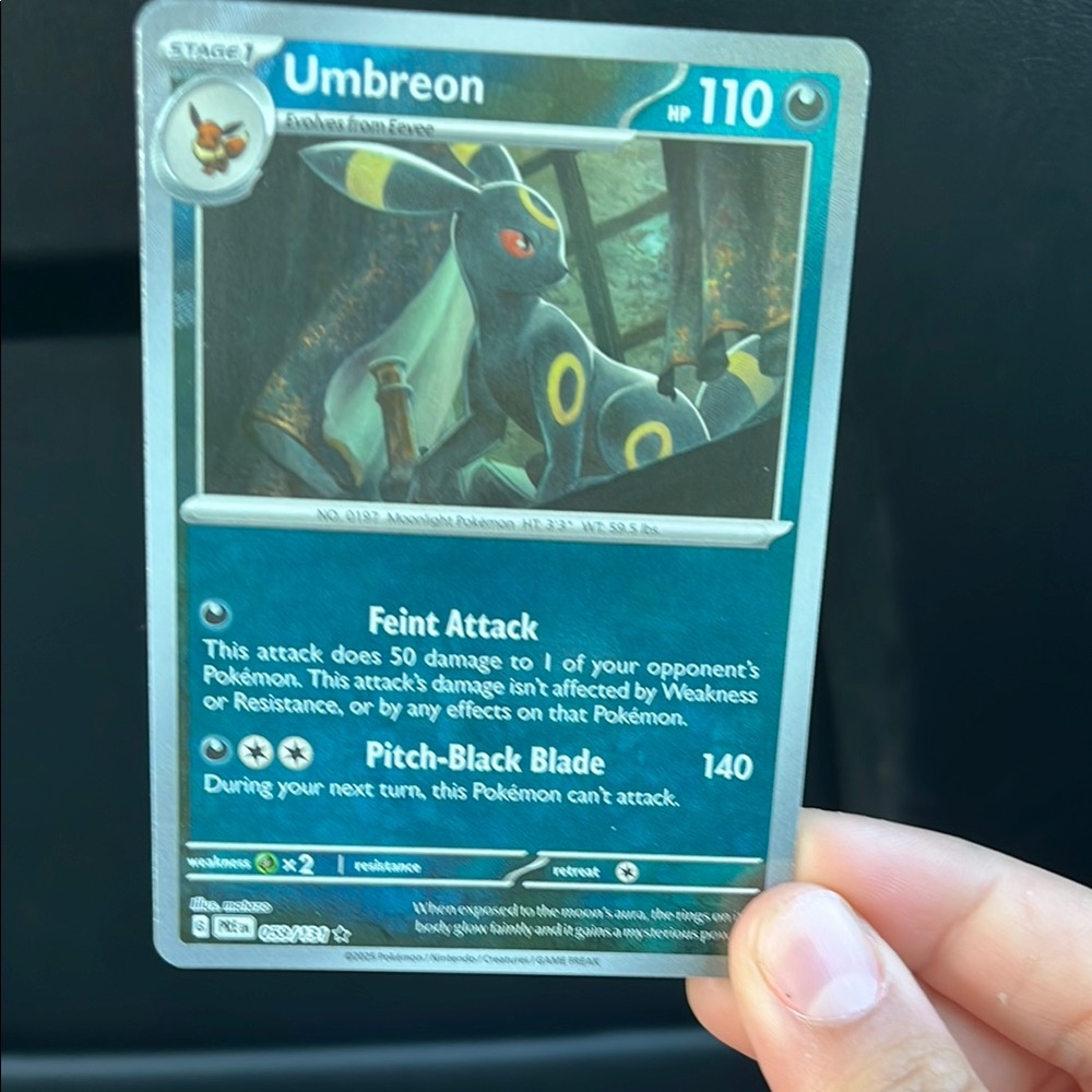Umbreon Pokémon Card